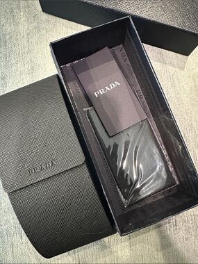 Prada Sunglasses Case with Box